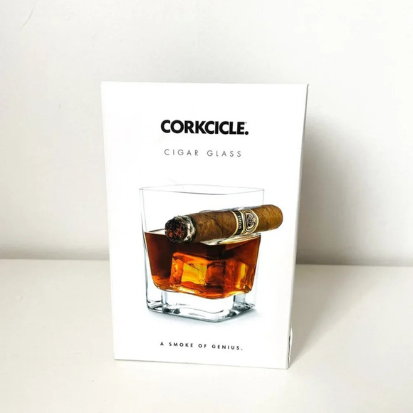 Corkcicle Cigar Whiskey Drink Glass NWT - Picture 6 of 8